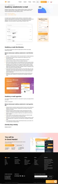 W LiveAgent możesz konfigurować szablony wiadomości e-mail. Przeczytaj artykuł o tym, co możesz dostosować do szablonów wiadomości e-mail klientów i agentów, i nie tylko.