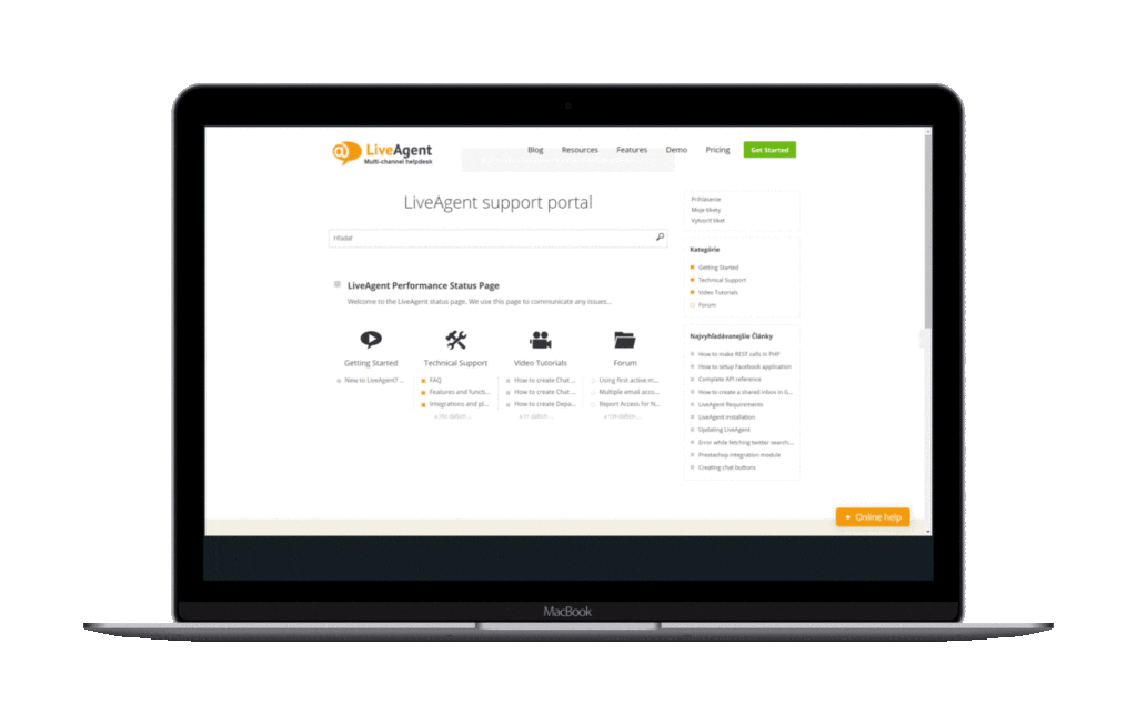 baza wiedzy zaprojektowana w liveagent