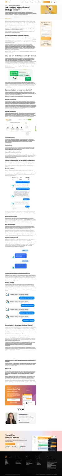 Chatboty to popularne narzędzie do obsługi klienta mające zwiększać zadowolenie klientów. Ale czy rzeczywiście spełniają swoje zadanie?