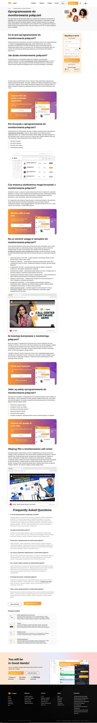 Kompleksowe oprogramowanie monitorujące call center umożliwia usprawnienie i poprawę jakości połączeń.