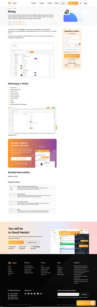 Podziel klientów na firmy i śledź, czego żądają te firmy. Wypróbuj tę funkcję LiveAgent – kolekcje Twoich kontaktów.