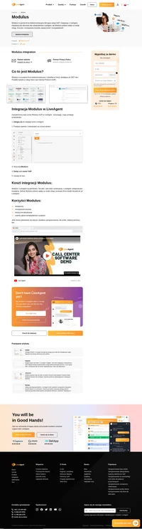 Modulus to firma świadcząca usługi Voice over Internet Protocol. Przeczytaj o integracji Modulus w LiveAgent i jej zaletach.