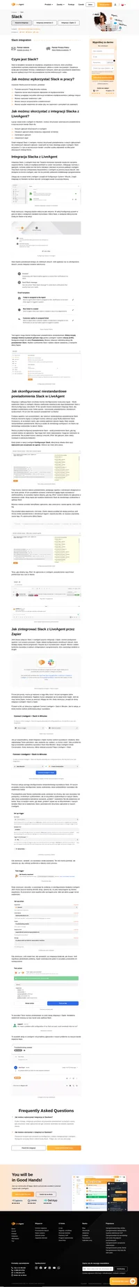 Rozmawiaj ze swoimi kolegami z zespołu, kiedy tylko chcesz, bez opuszczania działu pomocy. Integracja LiveAgent ze Slackiem usprawnia komunikację, więc nie przegapisz żadnych wiadomościk.