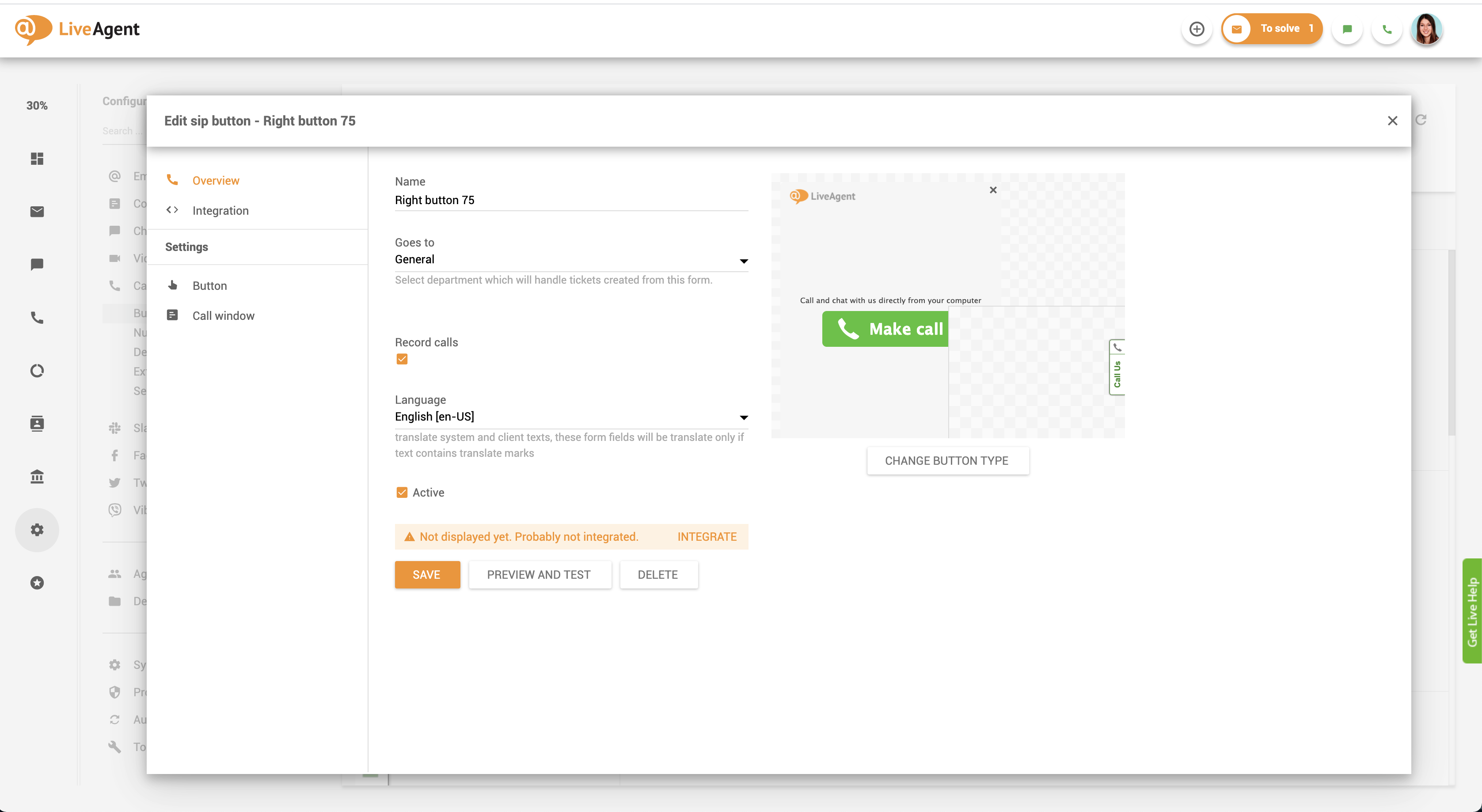 Przegląd przycisków