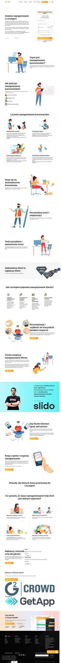 Podnieś zaangażowanie klientów z personalizowanym, wielokanałowym wsparciem. Zostaw Twoich klientów z pozytywnym wrażeniem za każdym razem, gdy mają do czynienia z Twoją firmą.