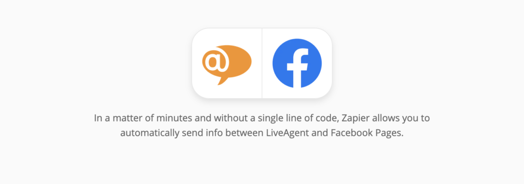 Integracja LiveAgent i Facebooka w Zapier