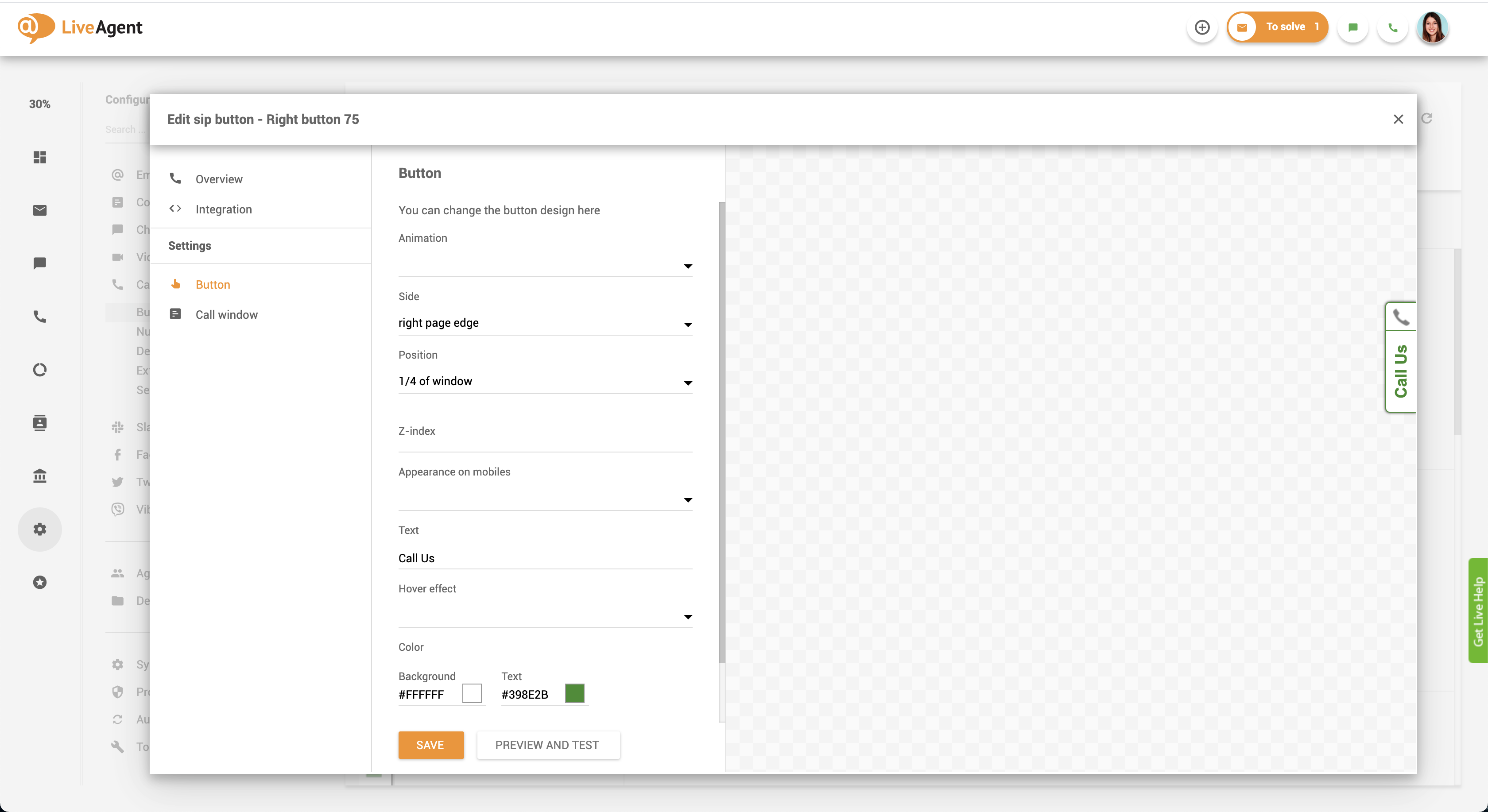 Personalizacja przycisków