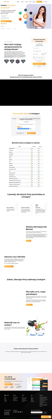 LiveAgent jest bardziej oszczędny w porównaniu do innych rozwiązań dla obsługi klienta. Oferuje narzędzia, funkcje i integracje wspierające obsługę klienta. Dzięki ponad 175 funkcjom o wiele łatwiej będzie Ci się skupić na dostarczaniu wspaniałej obsługi klienta.