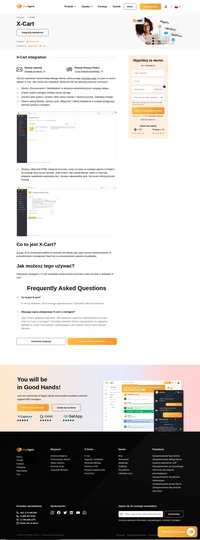 Zamień przeglądających stronę w płacących klientów dzięki szybkiemu czatowi na żywo w Twojej witrynie. Integracja X-cart dla LiveAgent zapewnia najlepszą obsługę klienta.