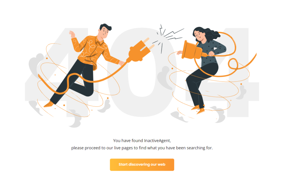 Strona 404 LiveAgenta